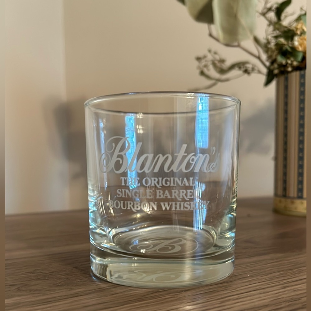 One Blanton’s Bourbon Glass